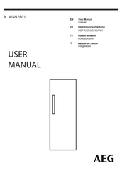 AEG AGN2801 User Manual