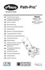 Ariens Path-Pro SS21EC Owner's/Operator's Manual