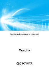 Toyota Corolla 2023 Owner's Manual