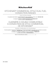 KitchenAid KFDC500JBK Use & Care Manual