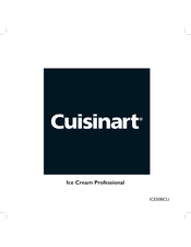 Cuisinart ICE50BCU Manual