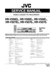 JVC HR-V507EL Service Manual