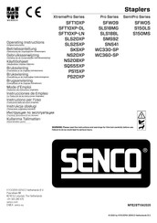 Senco SKSXP Operating Instructions Manual