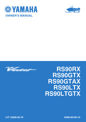 Yamaha Vector RS90RX Owner's Manual