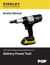 Stanley POP PB2500 Service Manual