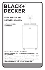Black & Decker BBD20HS Instruction Manual