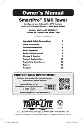 Tripp Lite SmartPro SMC1000T Owner's Manual