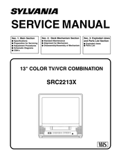 Sylvania SRC2213X Service Manual