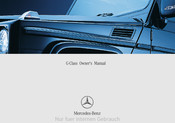 Mercedes-Benz G-Class Owner's Manual