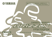 Yamaha Grizzly Owner's Manual