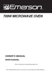 Emerson MWR7020BL Owner's Manual
