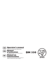 Husqvarna DM 330 Operator's Manual