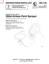 Graco 395st Instructions-Parts List Manual