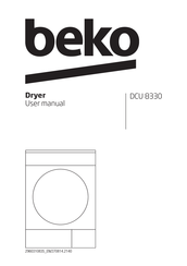 Beko DCU 8330 User Manual