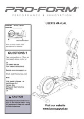Pro-Form PFIVEL74513.4 User Manual