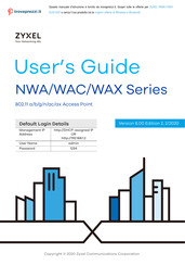 ZyXEL Communications WAX Series User Manual