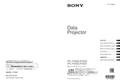 Sony VPL-FX500L Quick Reference Manual