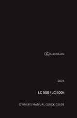 Lexus LC 500 2024 Owner's Manual, Quick Manual