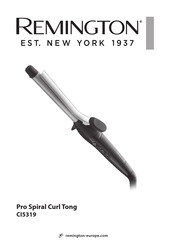Remington PRO SPIRAL CURL CI5319 Manual