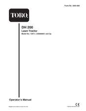 Toro 74571 M74571 Operator's Manual