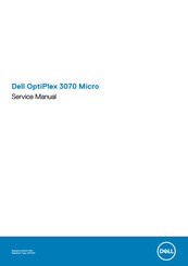 Dell OptiPlex 3070 Micro Service Manual