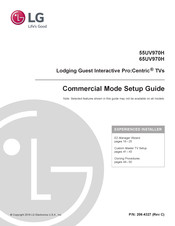 LG 55UV970H Setup Manual