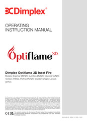 Dimplex Optiflame 3D Glencoe Operating Instructions Manual