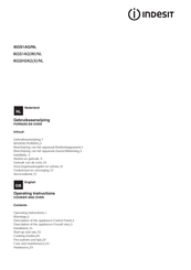 Indesit I6GS1AG(W)/NL Operating Instructions Manual