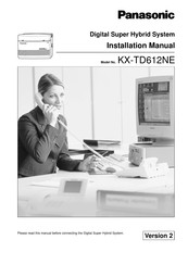 Panasonic KX-TD612NE Installation Manual