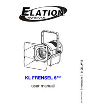Elation KL FRENSEL 6 User Manual