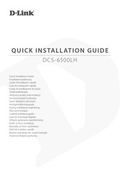 D-Link DCS-6500LH Quick Installation Manual