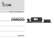 Icom GM600 Instruction Manual