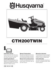 Husqvarna CTH200TWIN Instruction Manual