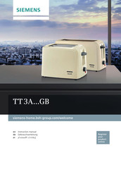 Siemens TT 3A GB Series Instruction Manual