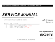 Sony BRAVIA KDL-60LX903 Service Manual