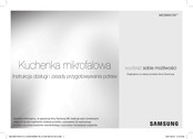 Samsung MC28A5135CK/EO Owner's Instructions & Cooking Manual