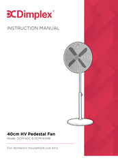 Dimplex DCPF40MB Instruction Manual