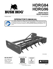 Bush Hog HDRG96 Operator's Manual