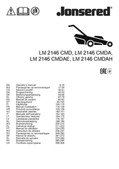 Jonsered LM 2146 CMD Operator's Manual