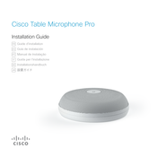 Cisco Table Microphone Pro Installation Manual