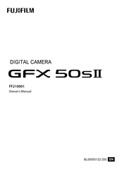 FujiFilm GFX 50sII Owner's Manual