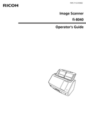 Ricoh fi-8040 Operator's Manual