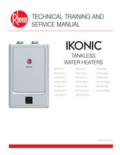 Rheem IKONIC RTGH-S11i Manual
