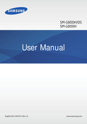 Samsung SM-G800H/DS Manual