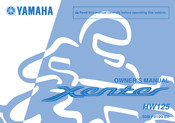 Yamaha HW125 2011 Owner's Manual