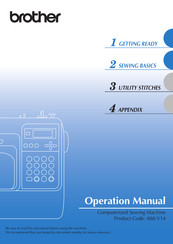 Brother Innov-is NV55P Operation Manual