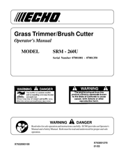 Echo 07001001 Operator's Manual