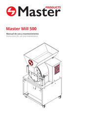 Master Mill 500 Instructions For Use And Maintenance Manual