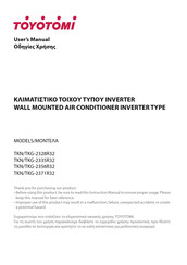 Toyotomi TKN-2328R32 User Manual