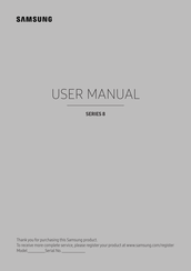 Samsung UA49KS8500 User Manual